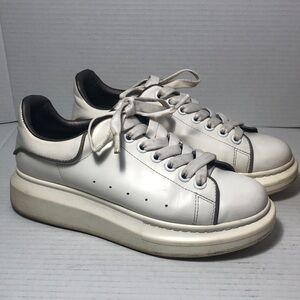Alexander McQueen White Oversized Sneakers Platform Women’s size 37/38 (USA 7.5)